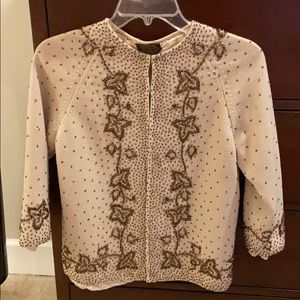 Vintage beaded Voguemont cardigan